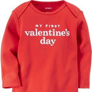 CARTER'S Baby Boys' Valentines Bodysuit